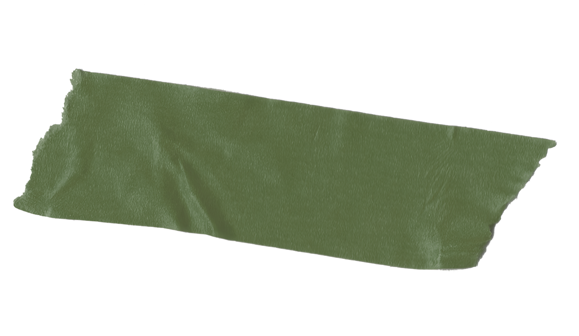 green kraft sticker paper tape washi tape olive